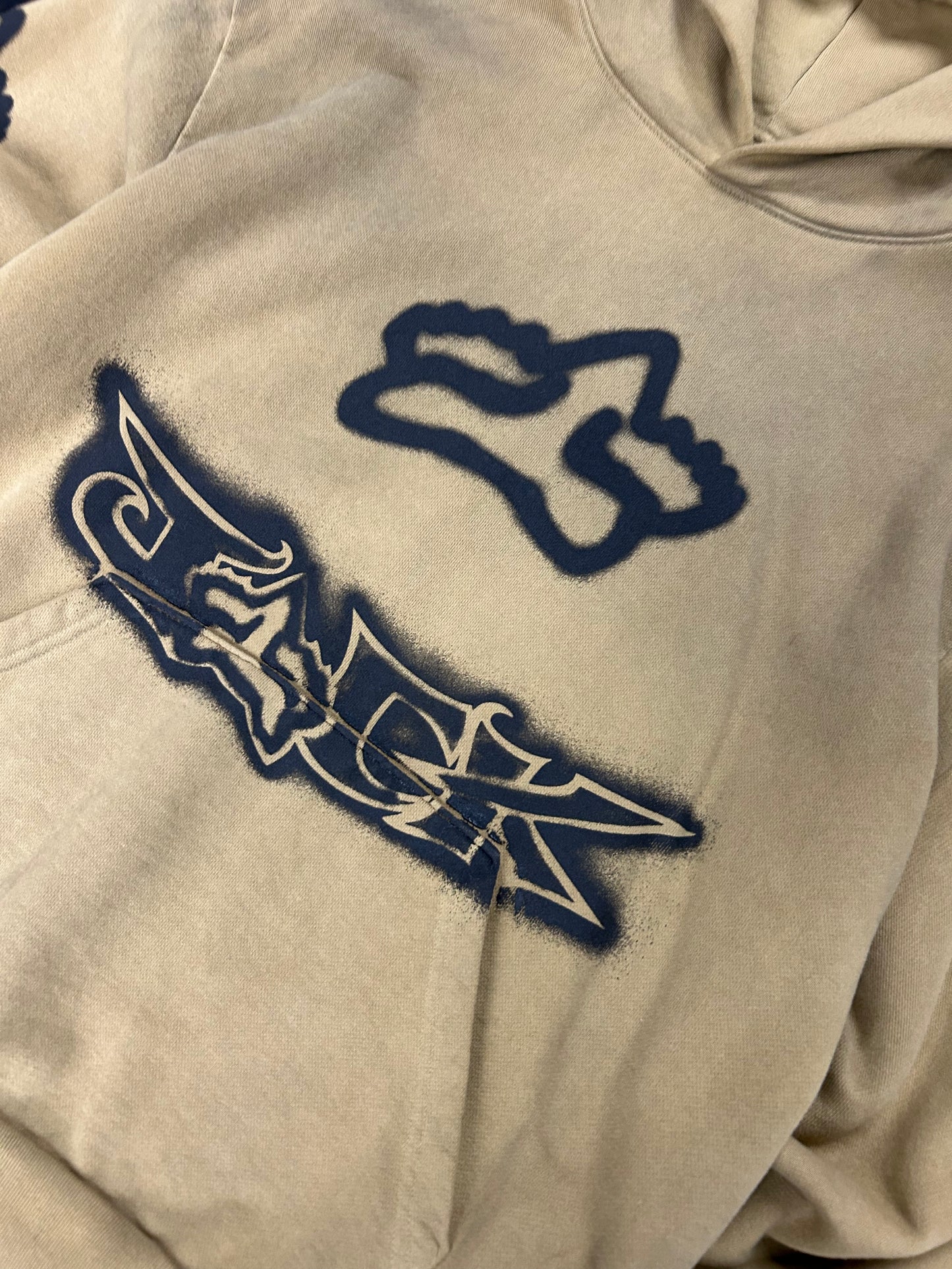 CACTUS JACK X FOX TAN HOODIE (PRE-OWNED)