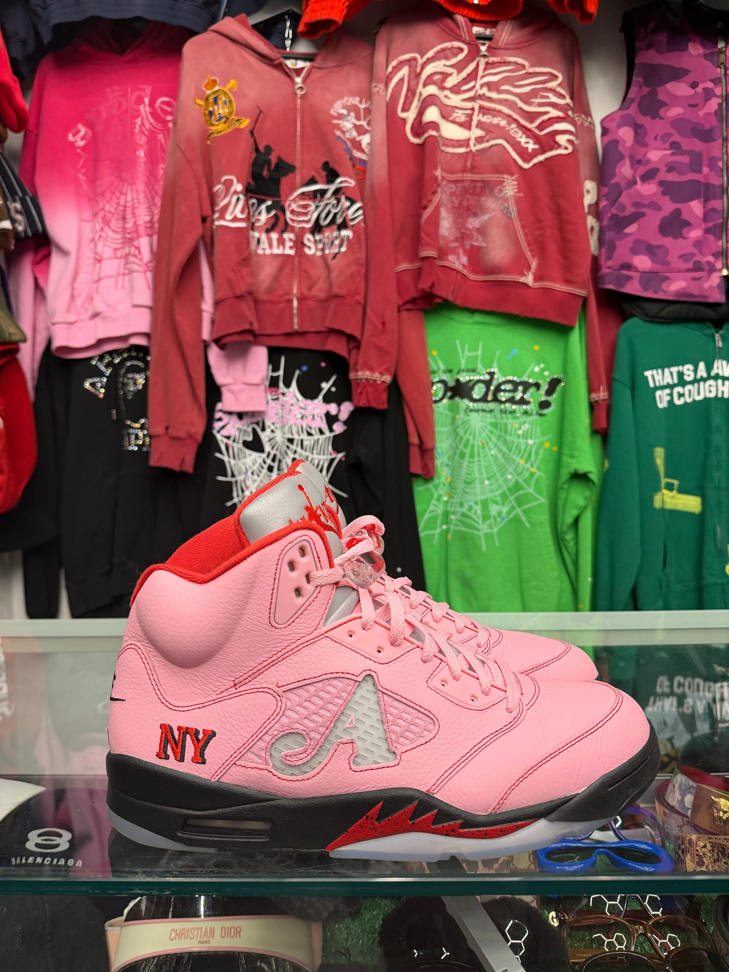JORDAN 5 AWAKE ARCTIC PINK (PRE-OWNED W/ BOX)