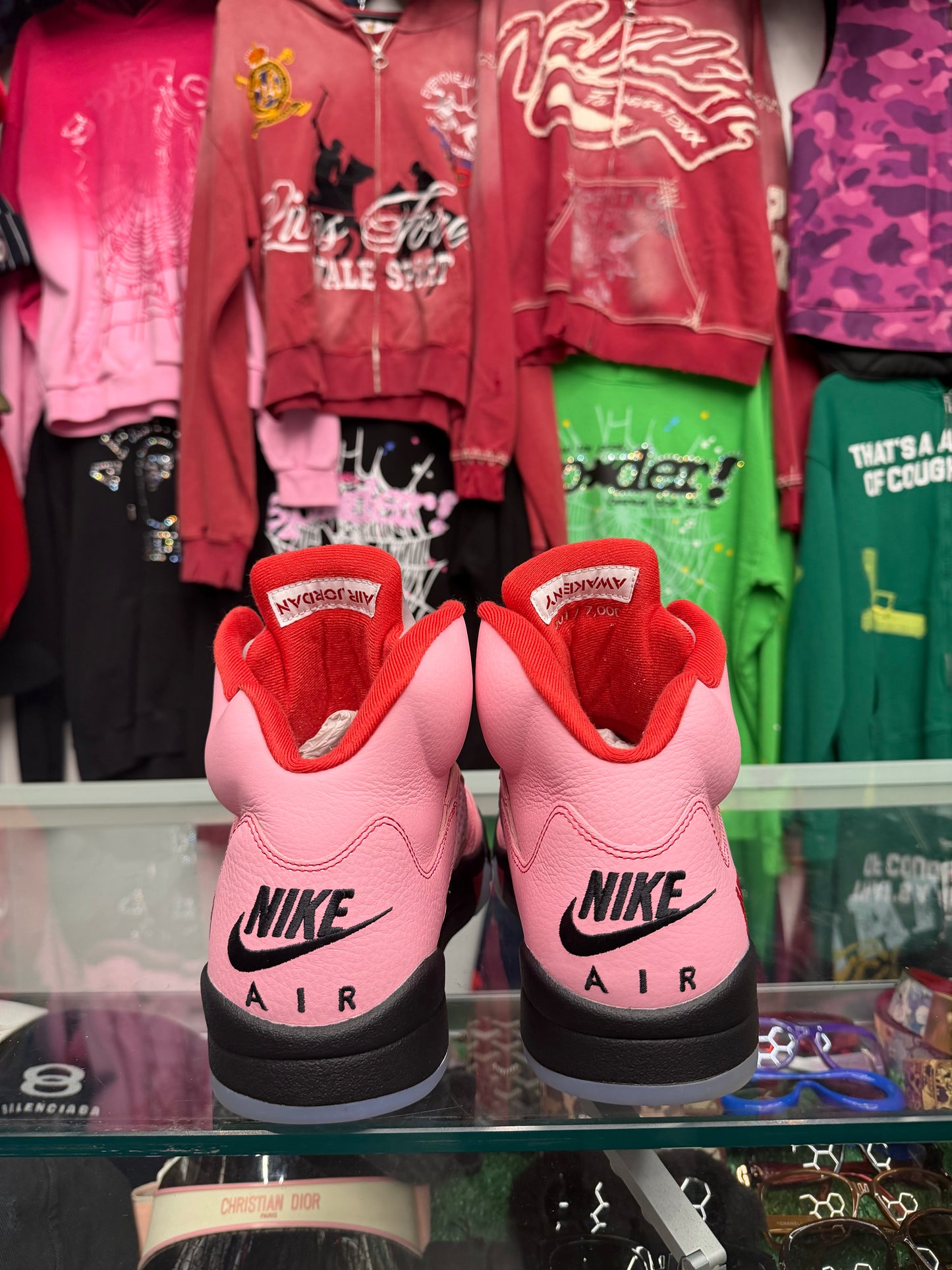 JORDAN 5 AWAKE ARCTIC PINK (PRE-OWNED W/ BOX)