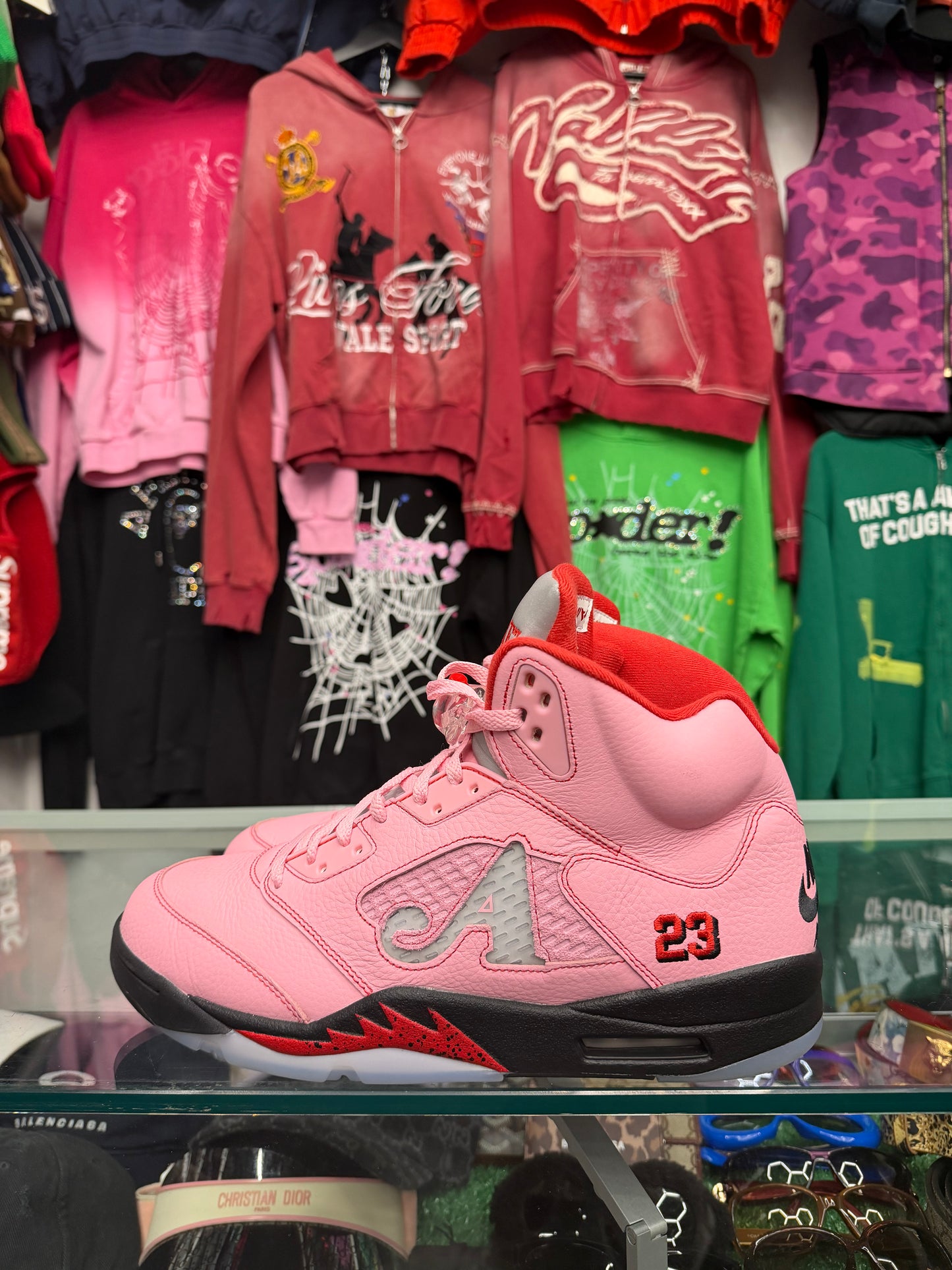 JORDAN 5 AWAKE ARCTIC PINK (PRE-OWNED W/ BOX)