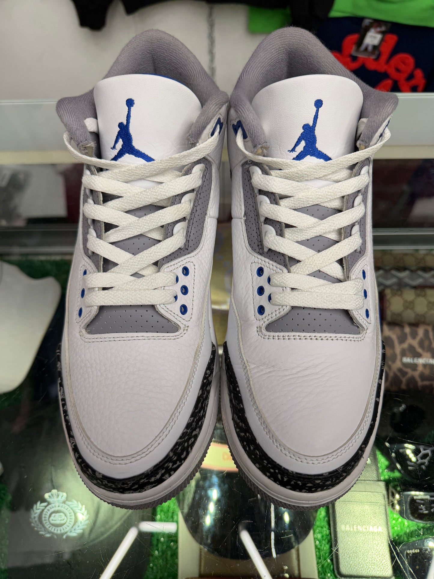 JORDAN 3 RACER BLUE (PRE-OWNED W/ BOX)