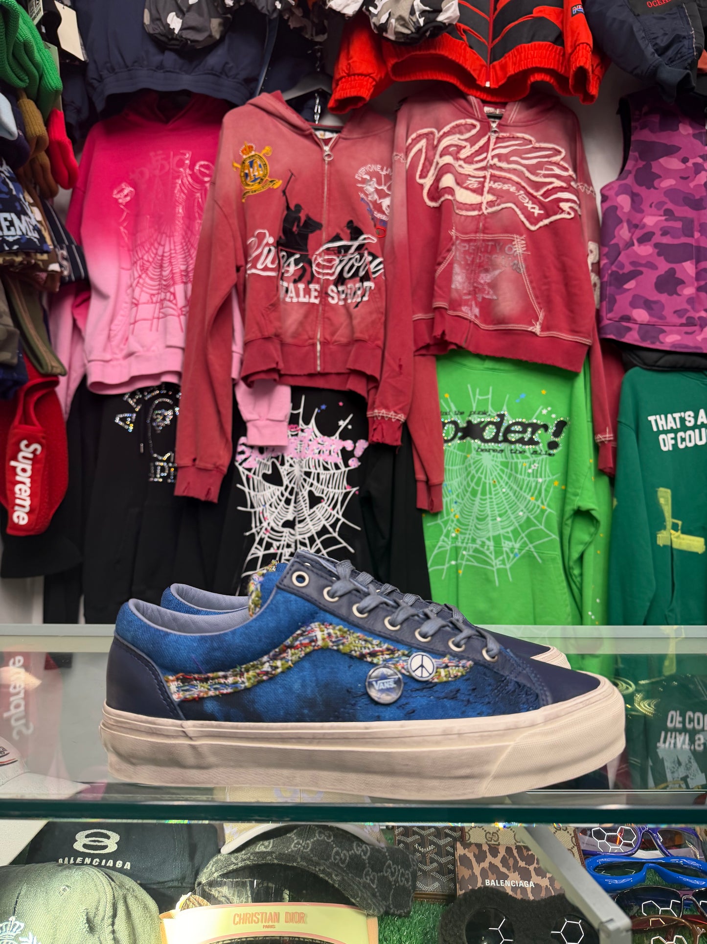 VANS OLD SKOOL 36 LX BLUE SOUVENIR (PRE-OWNED W/ BOX)