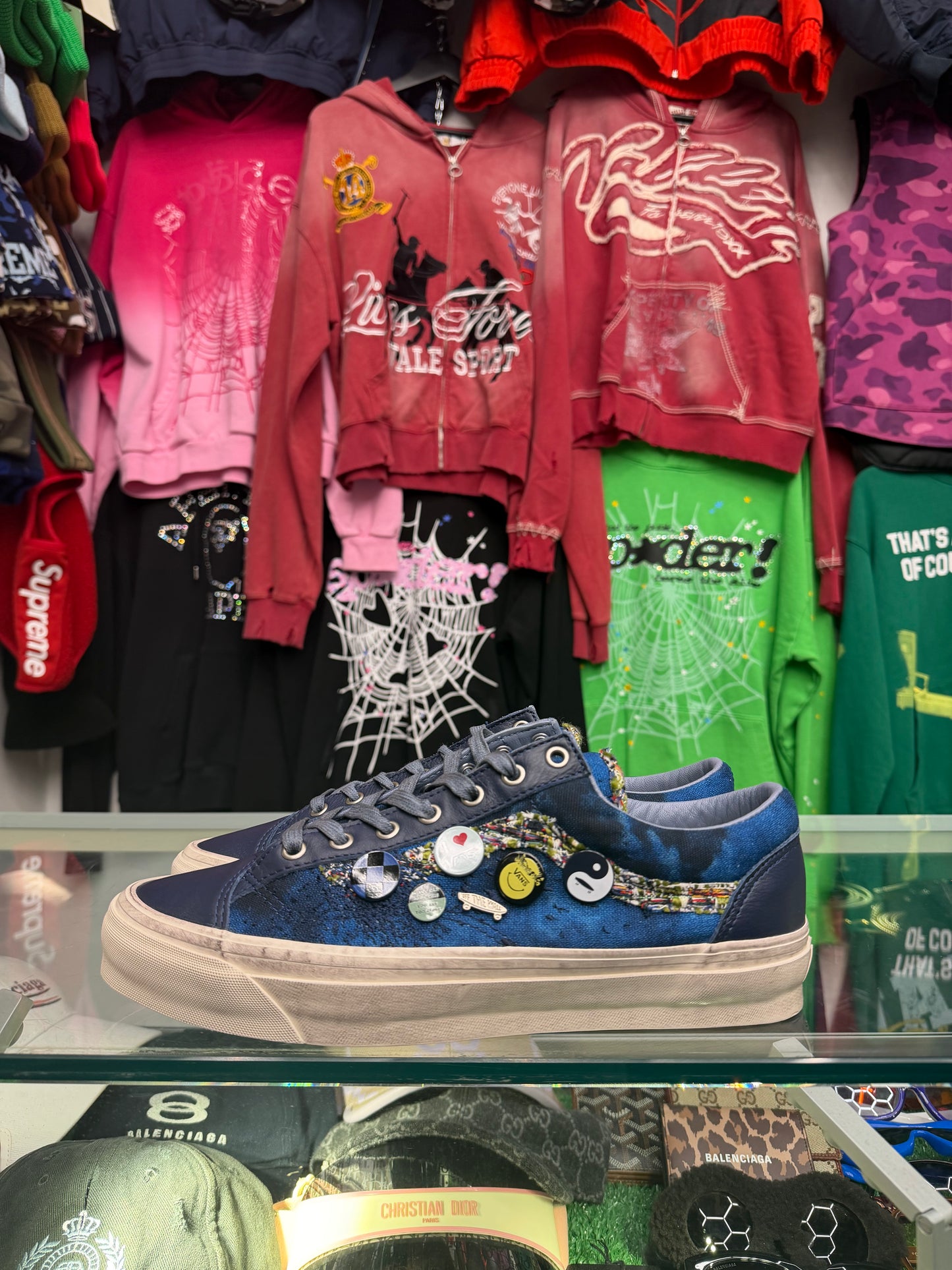 VANS OLD SKOOL 36 LX BLUE SOUVENIR (PRE-OWNED W/ BOX)