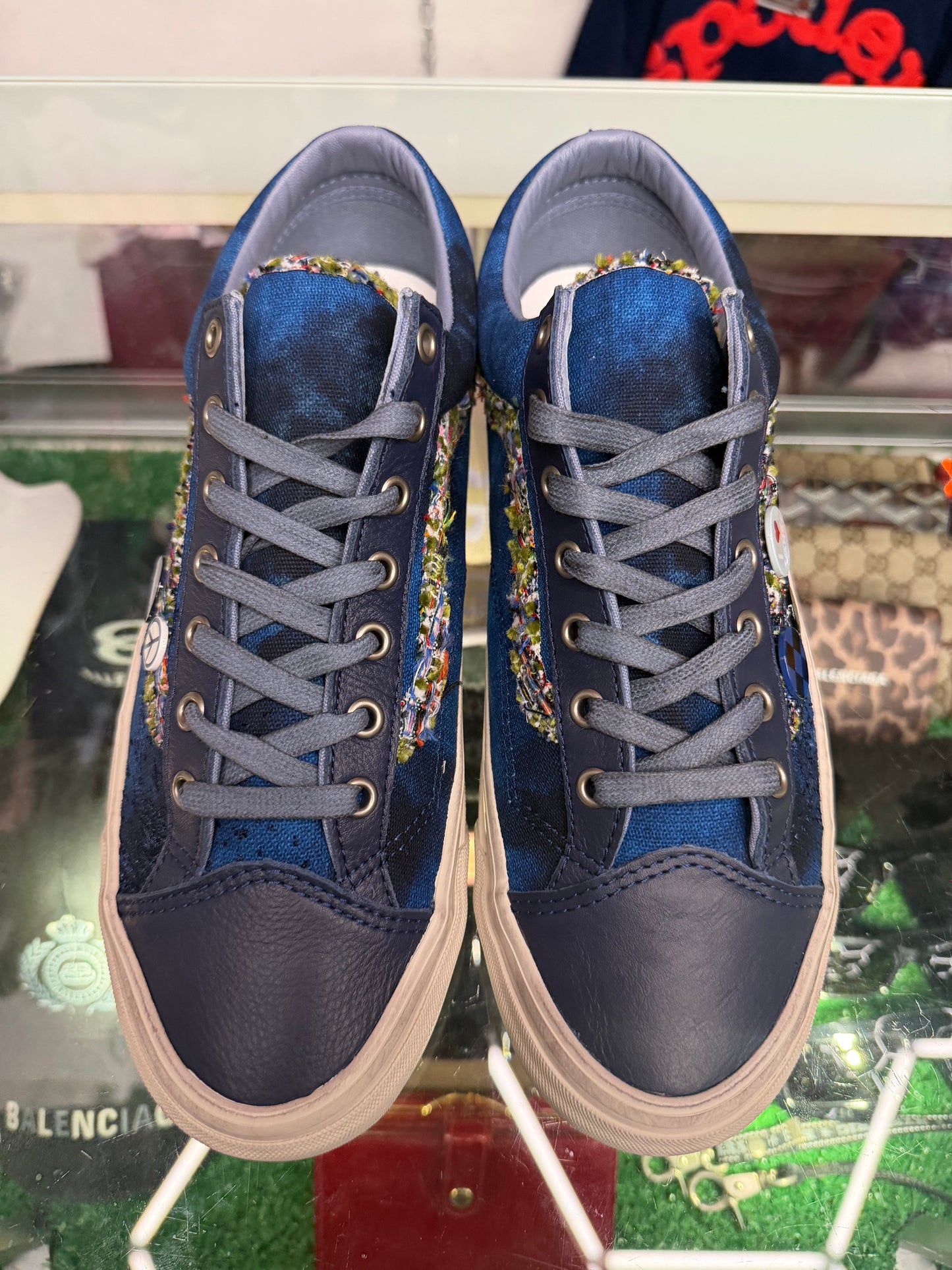 VANS OLD SKOOL 36 LX BLUE SOUVENIR (PRE-OWNED W/ BOX)