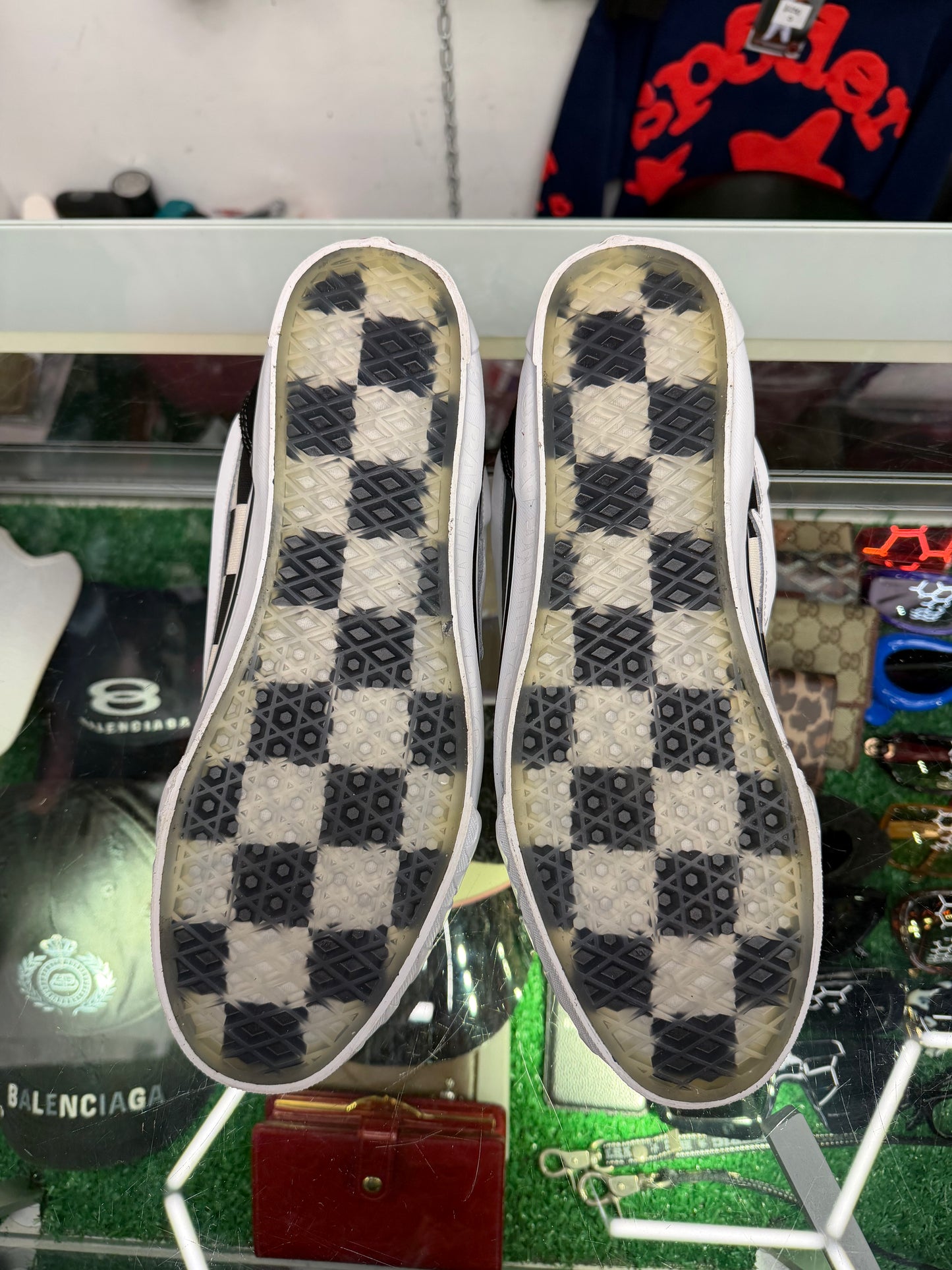 VANS KNU SKOOL X BAPE BLACK (PRE-OWNED W/ BOX)