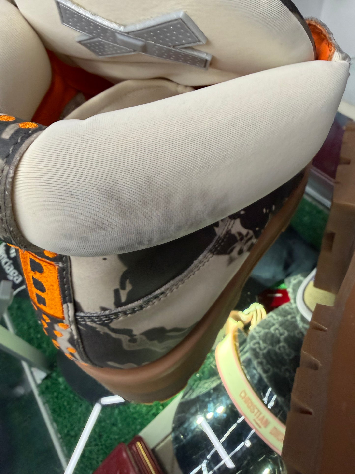PDF CHANNEL STRADA CAMO BOOTS (PRE-OWNED W/ BOX)