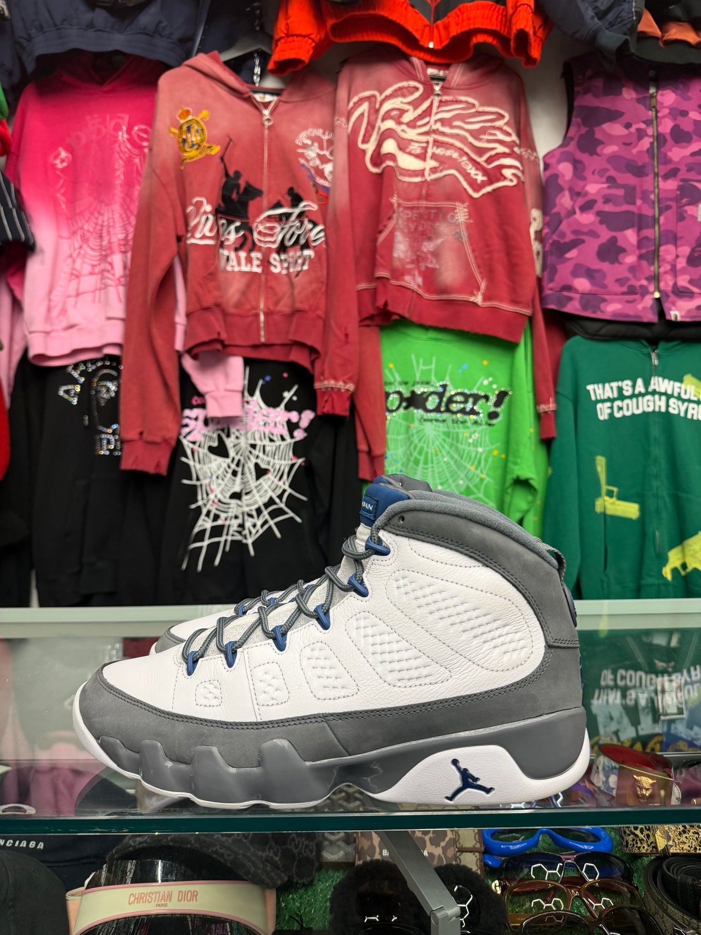 JORDAN 9 FLINT GREY (PRE-OWNED W/ BOX)