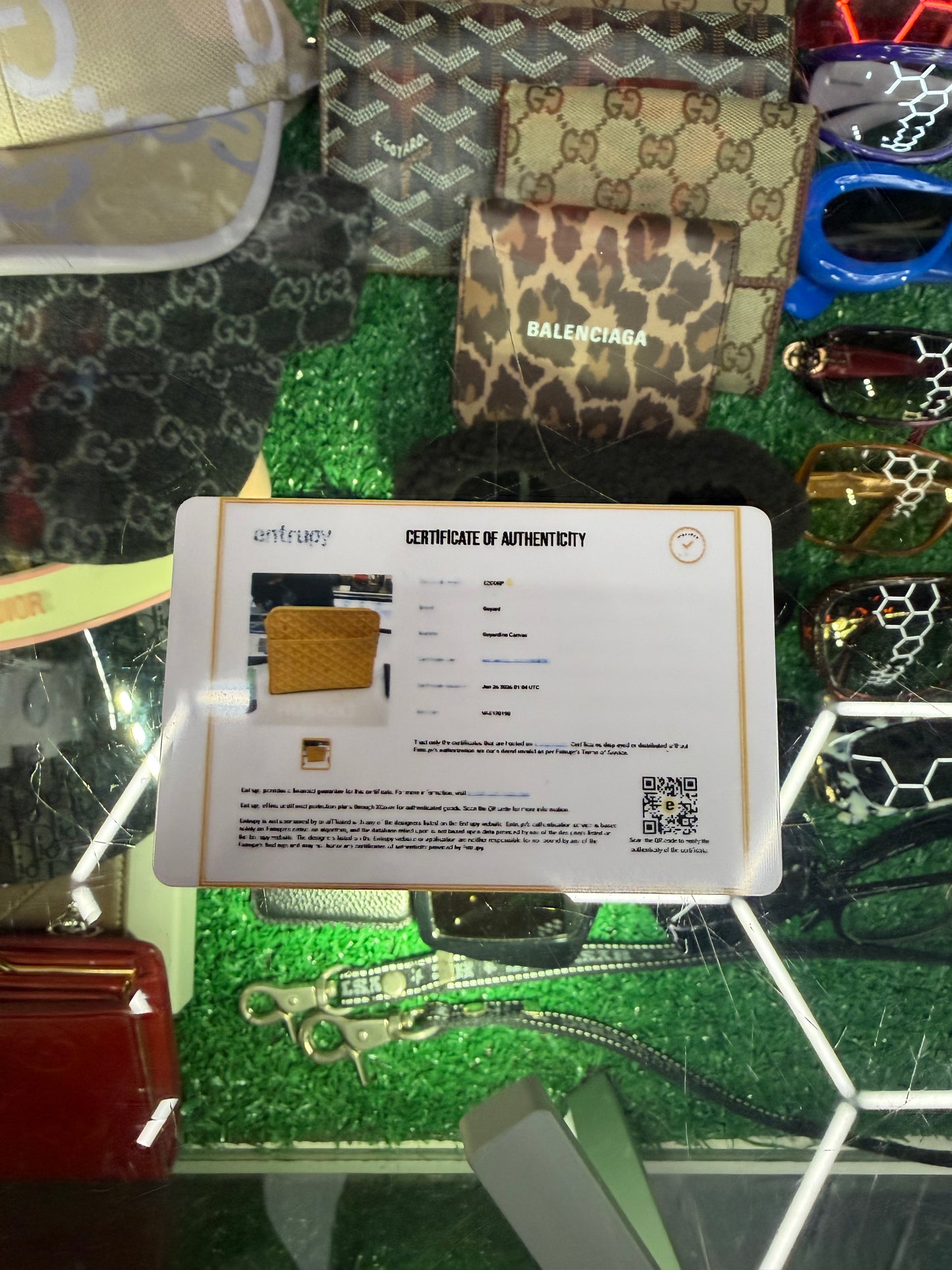 GOYARD YELLOW JOUVENCE MM (PRE-OWNED W/ DUST BAG)