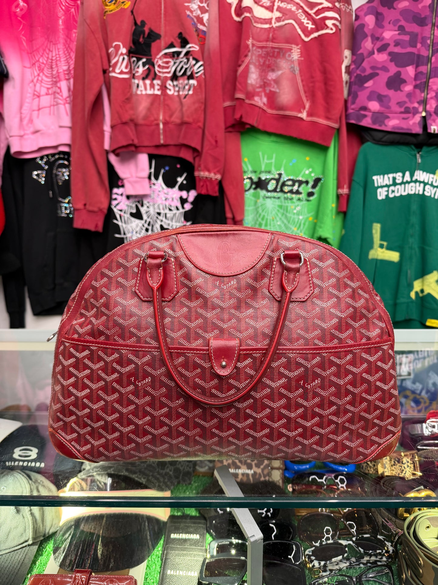 GOYARD SAINT JEANNE GM BOWLER BAG (PRE-OWNED)