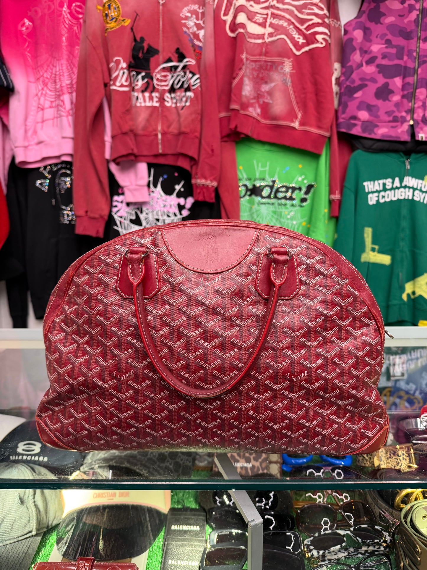 GOYARD SAINT JEANNE GM BOWLER BAG (PRE-OWNED)