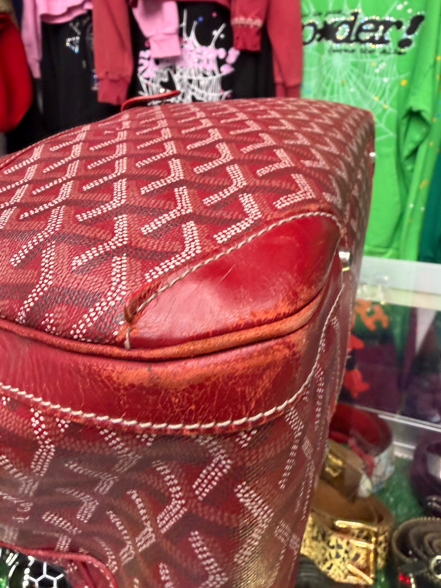 GOYARD SAINT JEANNE GM BOWLER BAG (PRE-OWNED)
