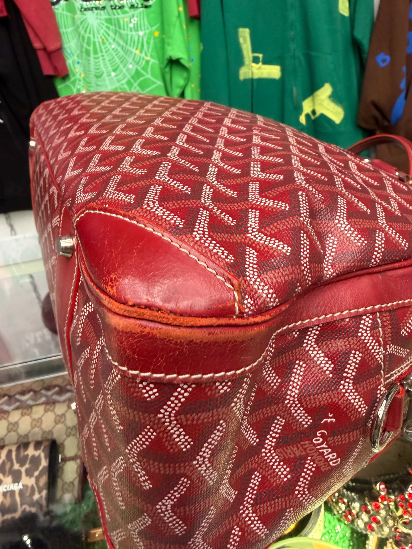 GOYARD SAINT JEANNE GM BOWLER BAG (PRE-OWNED)