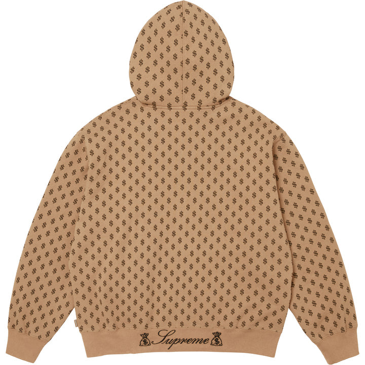 SUPREME GOD OVER MONEY HOODIE