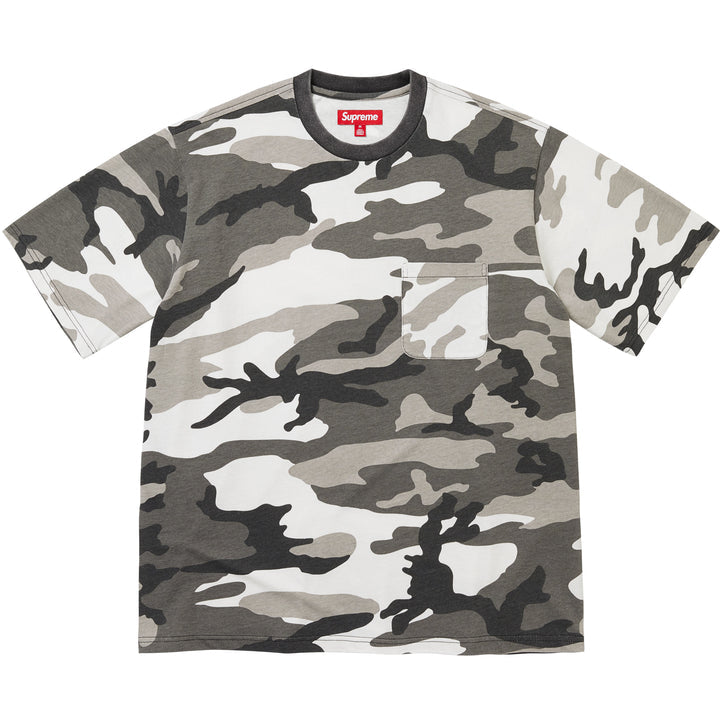 SUPREME CRACKED POCKET TEE