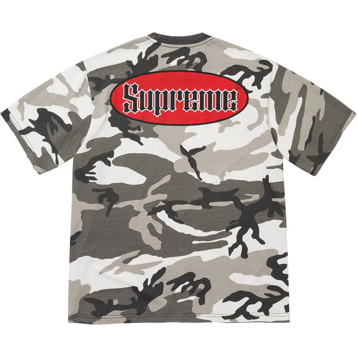 SUPREME CRACKED POCKET TEE