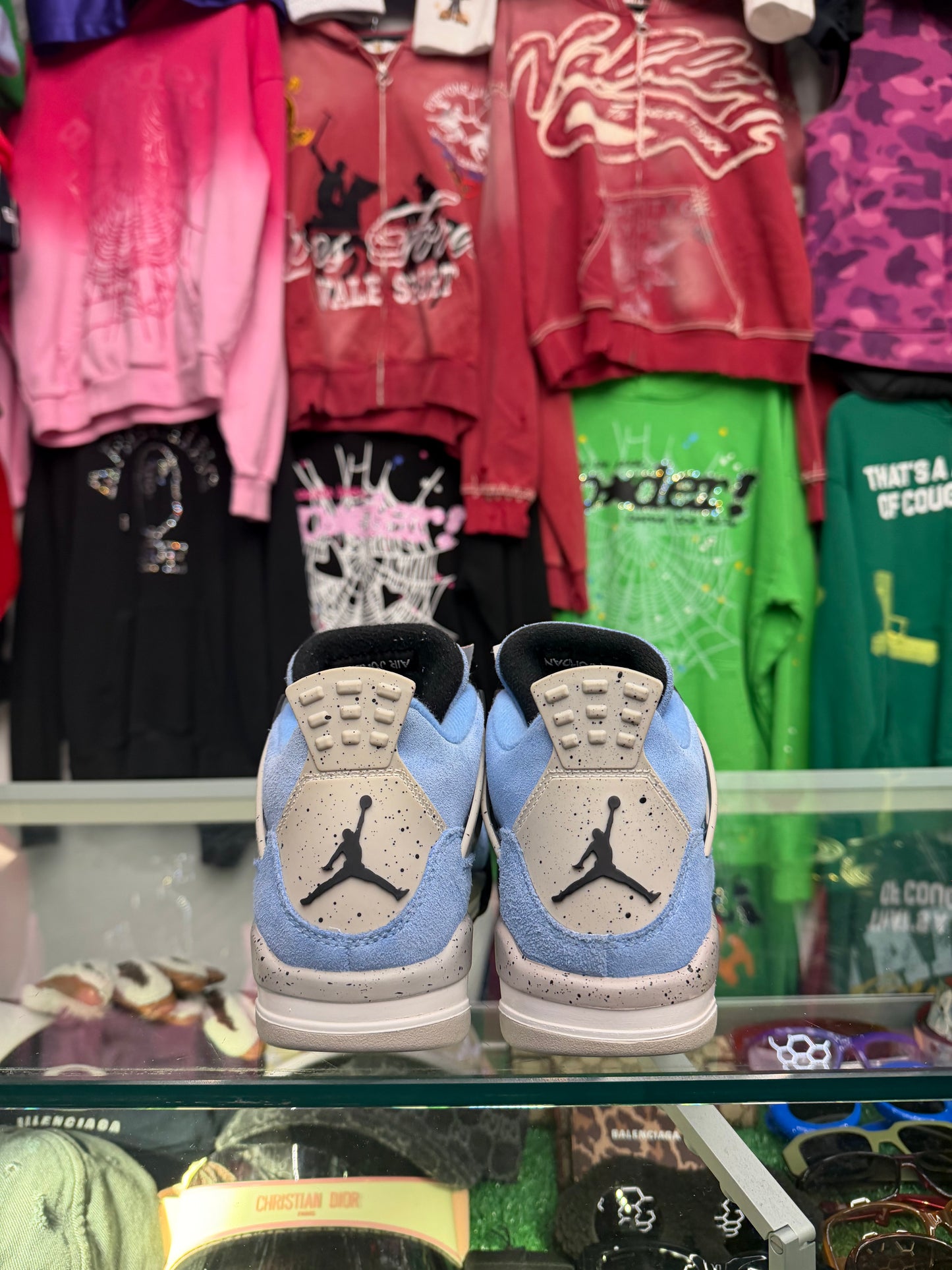 JORDAN 4 UNIVERSITY BLUE (PRE-OWNED W/ BOX)