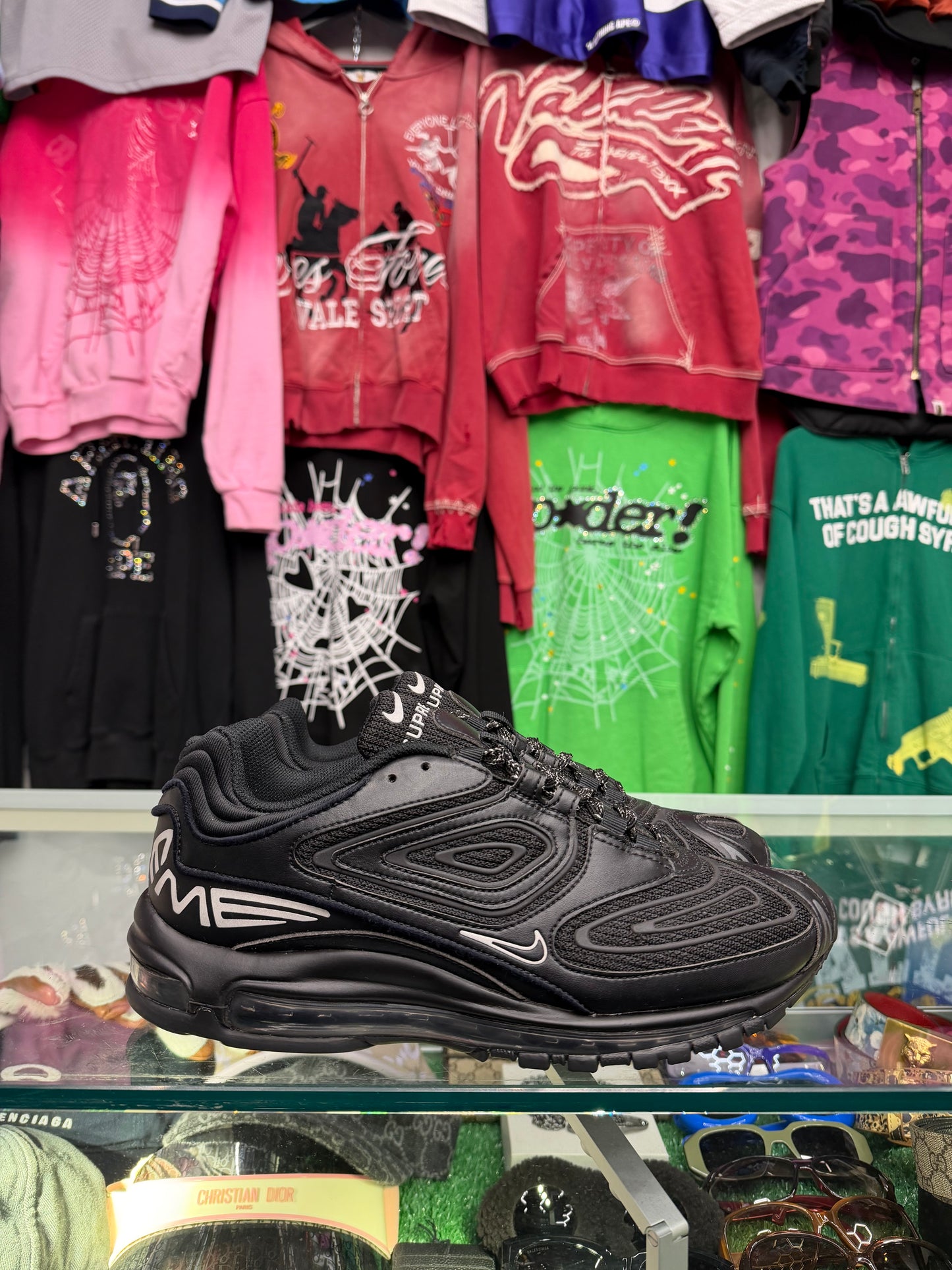 SUPREME AIRMAX 98 TL BLACK (PRE-OWNED NO BOX)