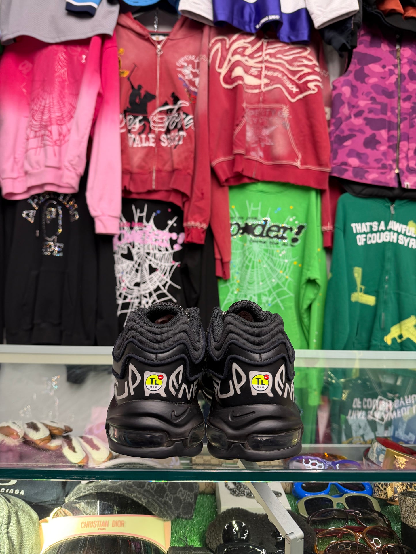 SUPREME AIRMAX 98 TL BLACK (PRE-OWNED NO BOX)