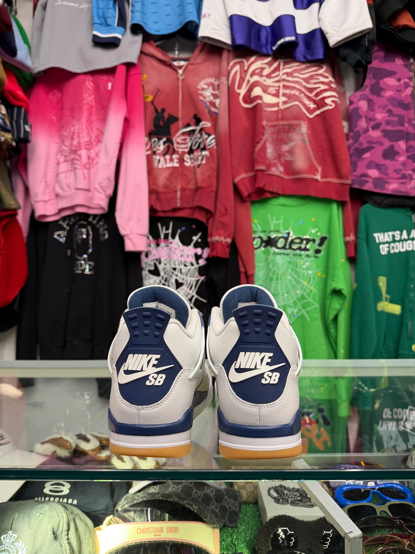 JORDAN 4 SB NAVY (PRE-OWNED W/ BOX)