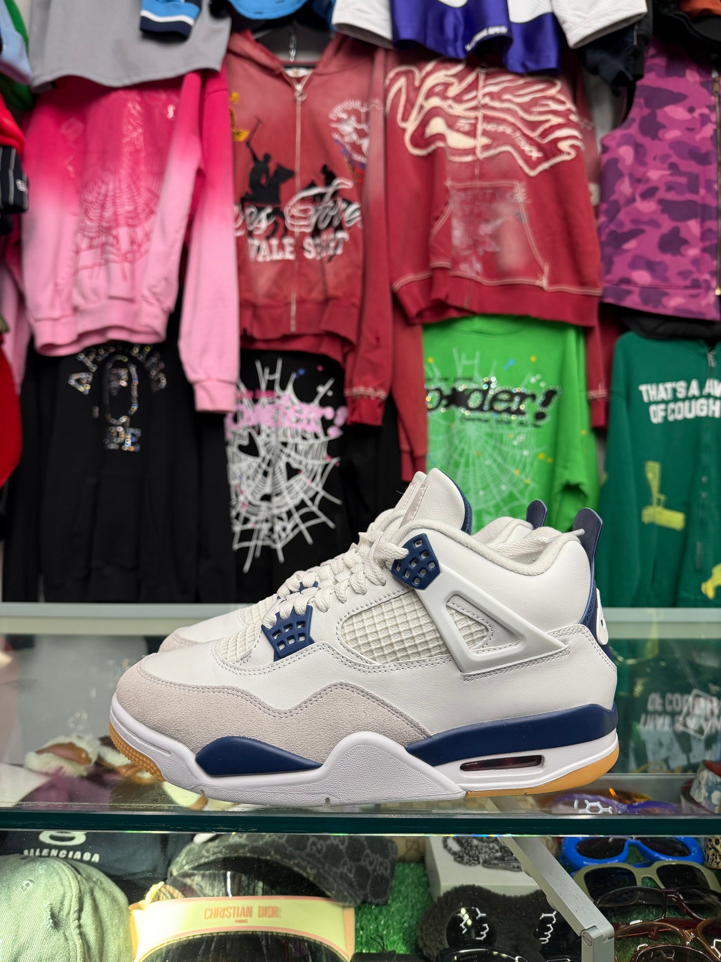 JORDAN 4 SB NAVY (PRE-OWNED W/ BOX)