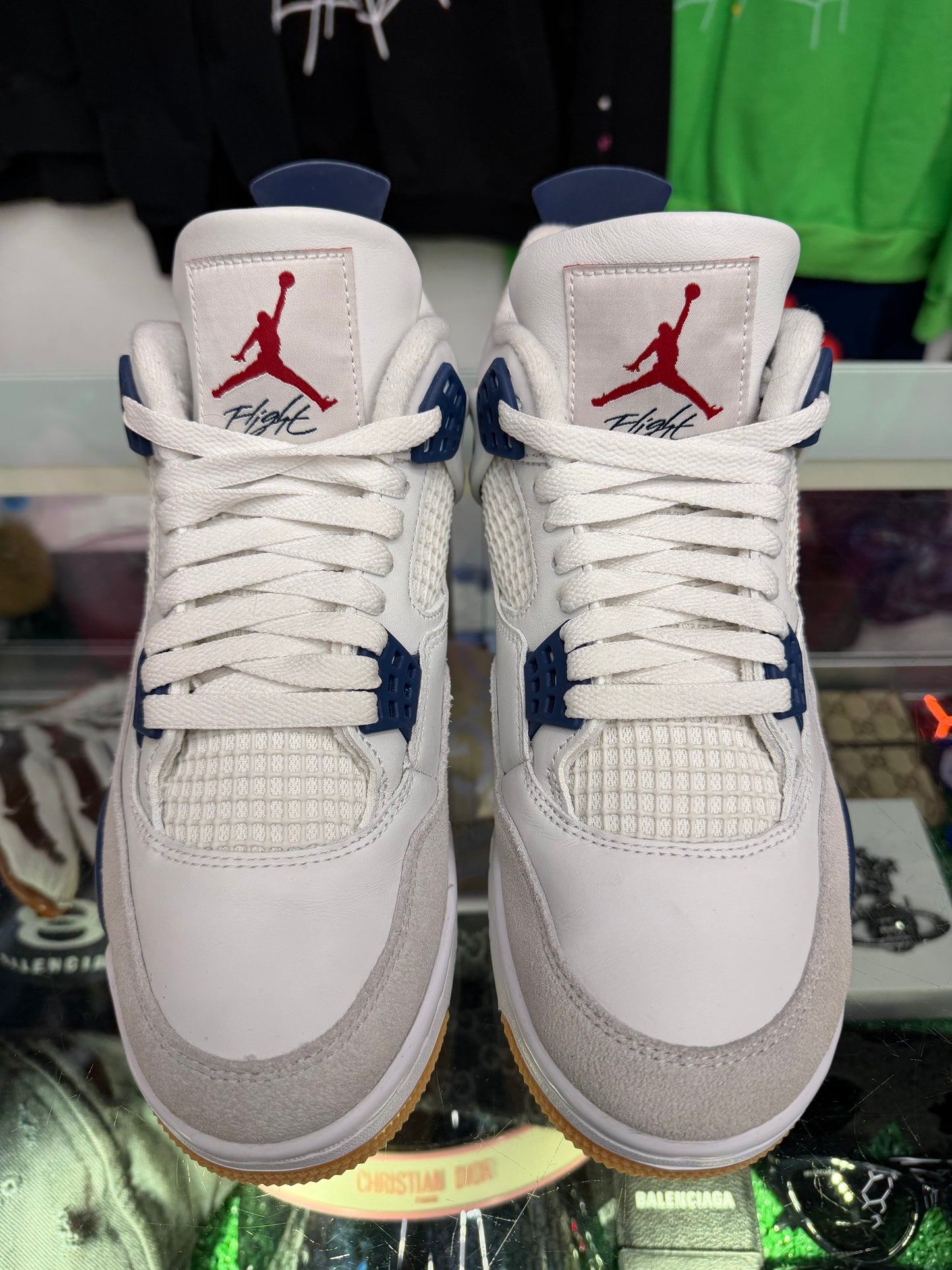 JORDAN 4 SB NAVY (PRE-OWNED W/ BOX)