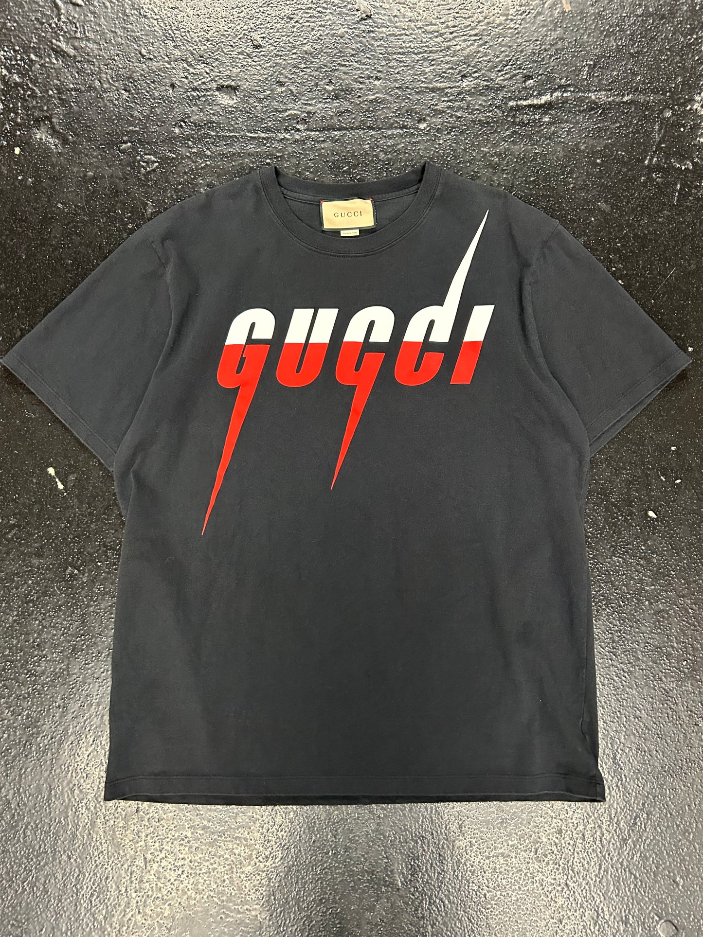 GUCCI BLACK BLADE TEE (PRE OWNED)